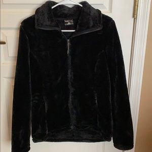 Lightweight fur material jacket